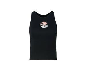 Just Rhyse Haut 'RideTheVibe' bleu pastel / rose pastel / noir, Taille XS