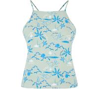 Just Rhyse Haut 'Waikiki' bleu / vert / blanc, Taille XL