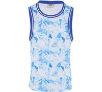 Just Rhyse T-Shirt bleu marine / bleu clair / blanc, Taille XL