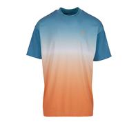 Just Rhyse T-Shirt 'Bubble Dream' saphir / orange / blanc, Taille XXL