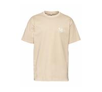 Just Rhyse T-Shirt 'Go Further' sable / blanc, Taille L