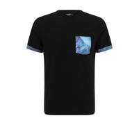 Just Rhyse T-Shirt 'Granada' bleu / noir, Taille XXL