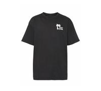 Just Rhyse T-Shirt 'Motel' rose / noir / blanc, Taille M