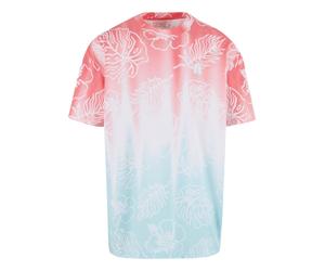 Just Rhyse T-Shirt 'Wave Bounce' menthe / rouge / blanc, Taille XXL