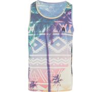 Just Rhyse T-Shirt 'William' bleu foncé / vert / violet foncé / pêche, Taille XXL