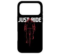 Just Ride Cycling Bicycle Rider Road Bike Racer Cyclist Coque pour iPhone 17 Pro Max