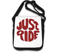 Just Ride Drivers Circle Graphic Sac à bandoulière Blanc