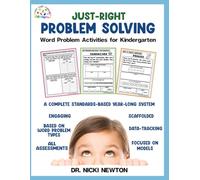 Just Right Problem Solving: Word Problem Activities for Kindergarten