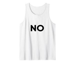 Just Say No for What's Wrong Graphic Tees & Cool Designs Débardeur