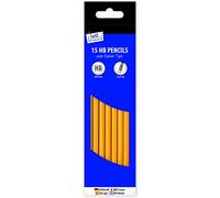 Just Stationery Lot de 20 crayons HB avec gomme intégrée