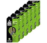JUST TASTE - Edamame Spaghetti/Capellini BIO - 37g de PROTÉINES - Nouilles d'édamame idéales pour les sportifs - Faible en glucides - 250g (lot de 6)