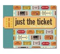 Just the Ticket: Ticket Stub Organizer