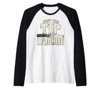 Just The Tip I Promise Pun Knife Funny Halloween Manche Raglan