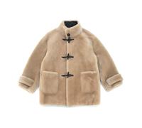 Just Things we Like - Hayami Shearling Jacket - Femme - Vestes - Brun - Taille: 40 FR