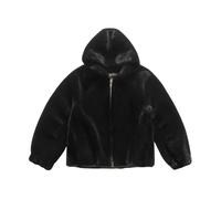 Just Things we Like - Veste en peau lainée Asahi - Femme - Vestes - Noir - Taille: 40 FR