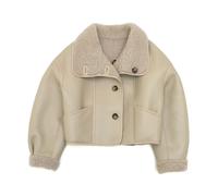 Just Things we Like - Veste Réversible en Peau de Mouton Aimi - Femme - Vestes - Beige - Taille: 40 FR