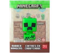 Just Toys LLC Minecraft Cintres à clip pour sac à dos/figurines 6 cm - Creeper en caoutchouc