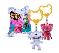 Just Toys - Porte-sac à dos officiel Deddy Bears - Clip ours en peluche pour sac aveugle, 1 des 6 breloques de collection (haut-parleur phosphorescent) - Joli porte-clés Kreepy pour enfants et sacs à