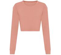 Just Ts T-Shirt Court à Manches Longues Femme Col Rond Jersey