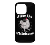 Just Us Chickens Design pour Les Fans de l'agriculture Coque pour iPhone 13 Pro