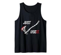 Just Use It Design Hache Viking mythologie Nordique Débardeur