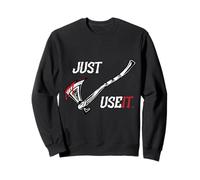 Just Use It Design Hache Viking mythologie Nordique Sweatshirt