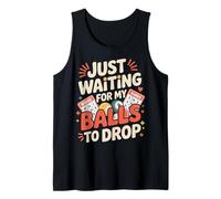 Just Waiting for My Balls to Drop Bingo Hobby Game - Débardeur
