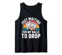 Just Waiting for My Balls to Drop Bingo Hobby Game - Débardeur