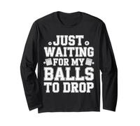 Just Waiting for My Balls to Drop Bingo Hobby Game - Manche Longue