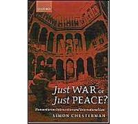 Just War Or Just Peace?