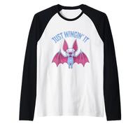 Just Wingin' It Derpy Albino Batte Manche Raglan