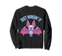 Just Wingin' It Derpy Albino Batte Sweatshirt