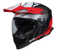 JUST1 Casque moto J34 Pro Outerspace Black / Red / White S