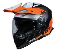 JUST1 Casque moto J34 Pro Outerspace Orange / Matt Titanium XL