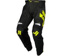 Just1 J-Force Lighthouse, pantalon en textile 34 Noir/Gris/Jaune Néon Noir/Gris/Jaune Néon