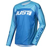 Just1 J-Force Terra Maillot Motocross, bleu, taille L pour homme
