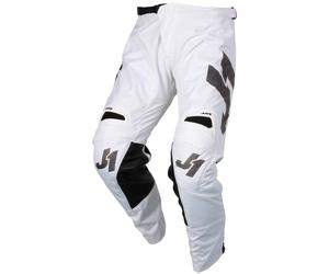 Just1 J-Force Terra, pantalon en textile 32 Blanc/Gris/Noir Blanc/Gris/Noir