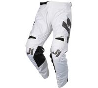 Just1 J-Force Terra Pantalon Motocross, gris-blanc, taille 44 pour homme