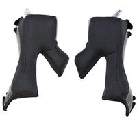 Just1 J12 Coussinets de joues, noir, taille M pour homme