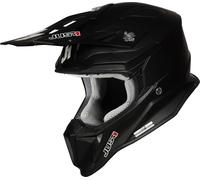 Just1 J18 casque de motocross solide couleur : noir mat, taille : XXL (63)