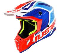 Just1 J38 Blade, casque Cross L Bleu/Rouge/Blanc Bleu/Rouge/Blanc