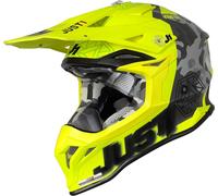 Just1 J39 Kinetic Casque Motocross, noir-jaune, taille XS pour homme