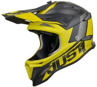 Just1 JDH Assault Mips Casque de descente couleur : noir/jaune, taille : XL (61/62)