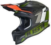 Just1 JDH Assault Mips Casque de descente couleur : noir/vert, taille : M (57/58)