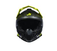 Just1 J34 Adventure Pro Outerspace, casque enduro S Noir/Gris/Jaune Néon Noir/Gris/Jaune Néon