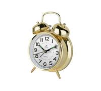 Lowell Justaminute JA7041G réveille-matin Réveil à quartz Or, Blanc G