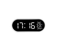 Justaminute JE5110 Réveil numérique Blanc