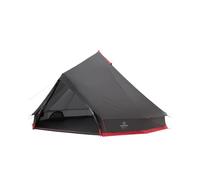 JUSTCAMP Bell 12 Tipi Tente - Tente de Camping extérieure 12 Personnes/Places, 4 Saisons, familiale, imperméable, Premium XXL géante - 6 x 6 x 3,5 m - 16 kg - Gris