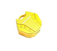 JUSTCATYS Motorcycle key shell Pour Suzuki Vstrom 650 1000 1050 1050XT DL650 DL1000 Dl Vstrom650 Vstrom1000 Vstrom1050 Coque De Protection Pour Clé De Moto(Key Cover Gold)