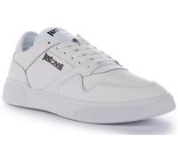JUSTCAVALLI 75Qa3Sb6 Fondo Minimal Baskets Mode Blanc Hommes UK 6 - 12